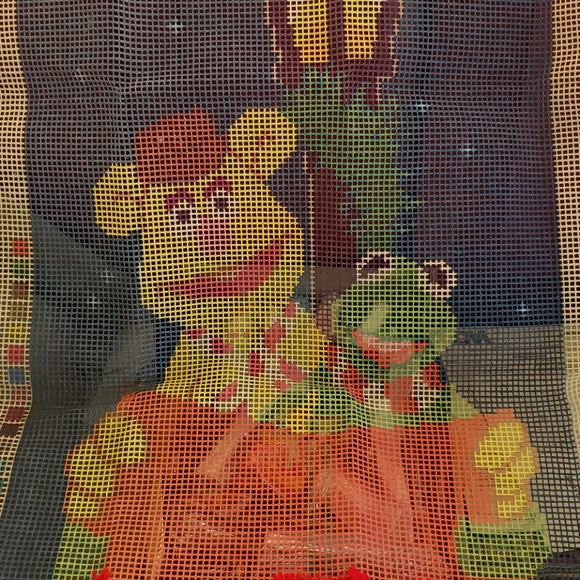 Latch Rug Kit Kermit the Frog Fozzie Bear. Muppets - Picture 5 of 16